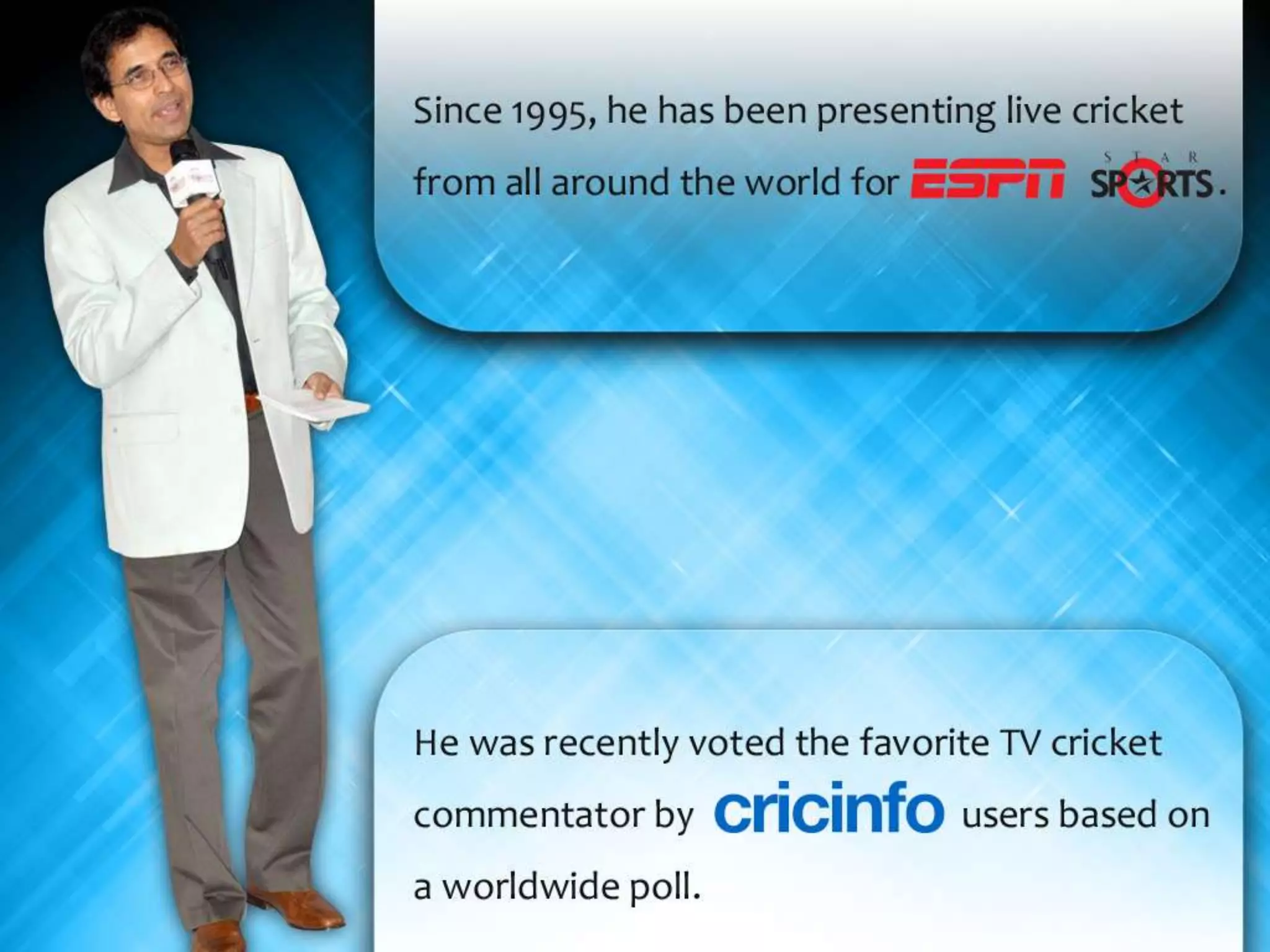 Tales of great careers - Harsha Bhogle