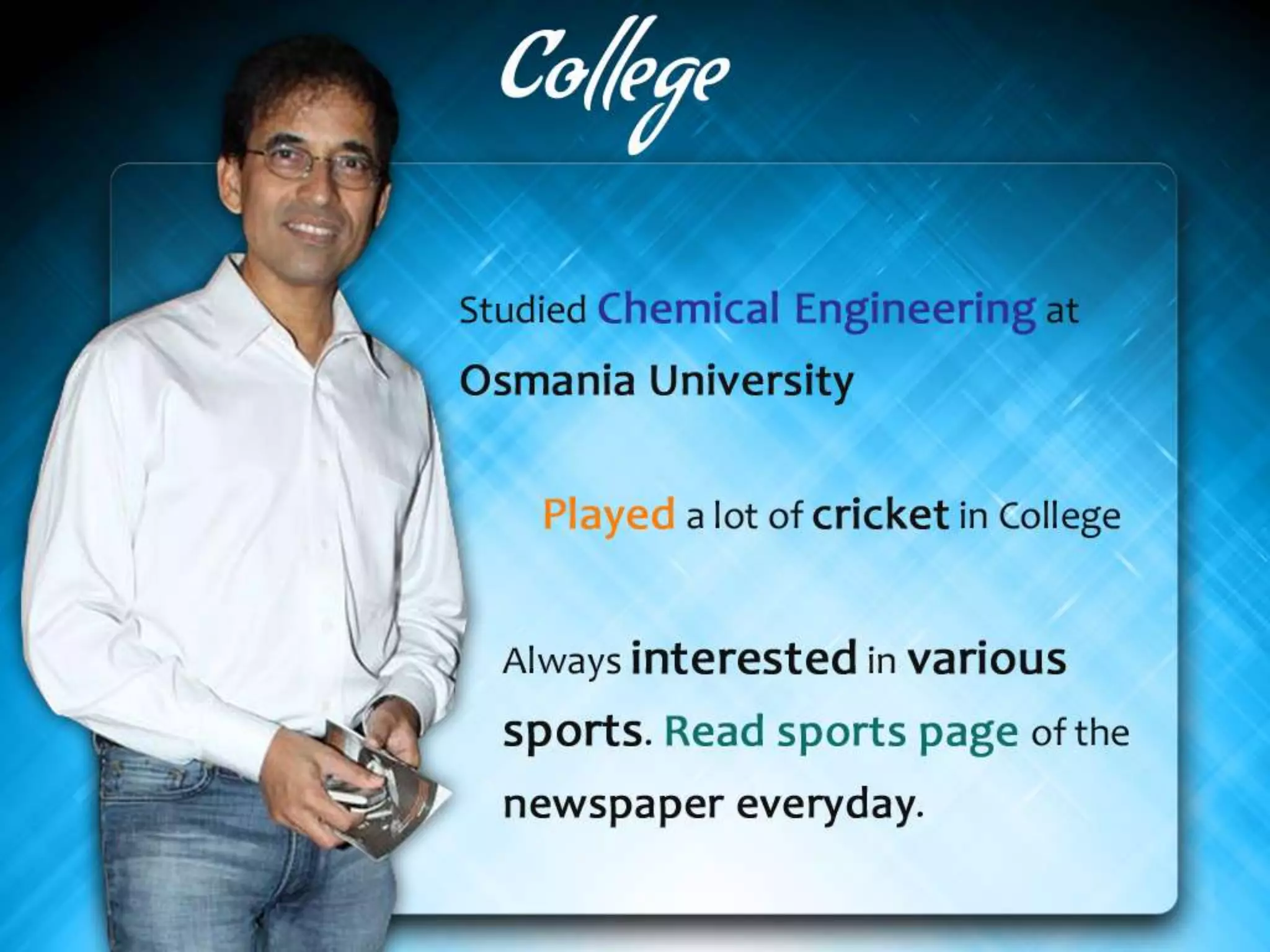 Tales of great careers - Harsha Bhogle