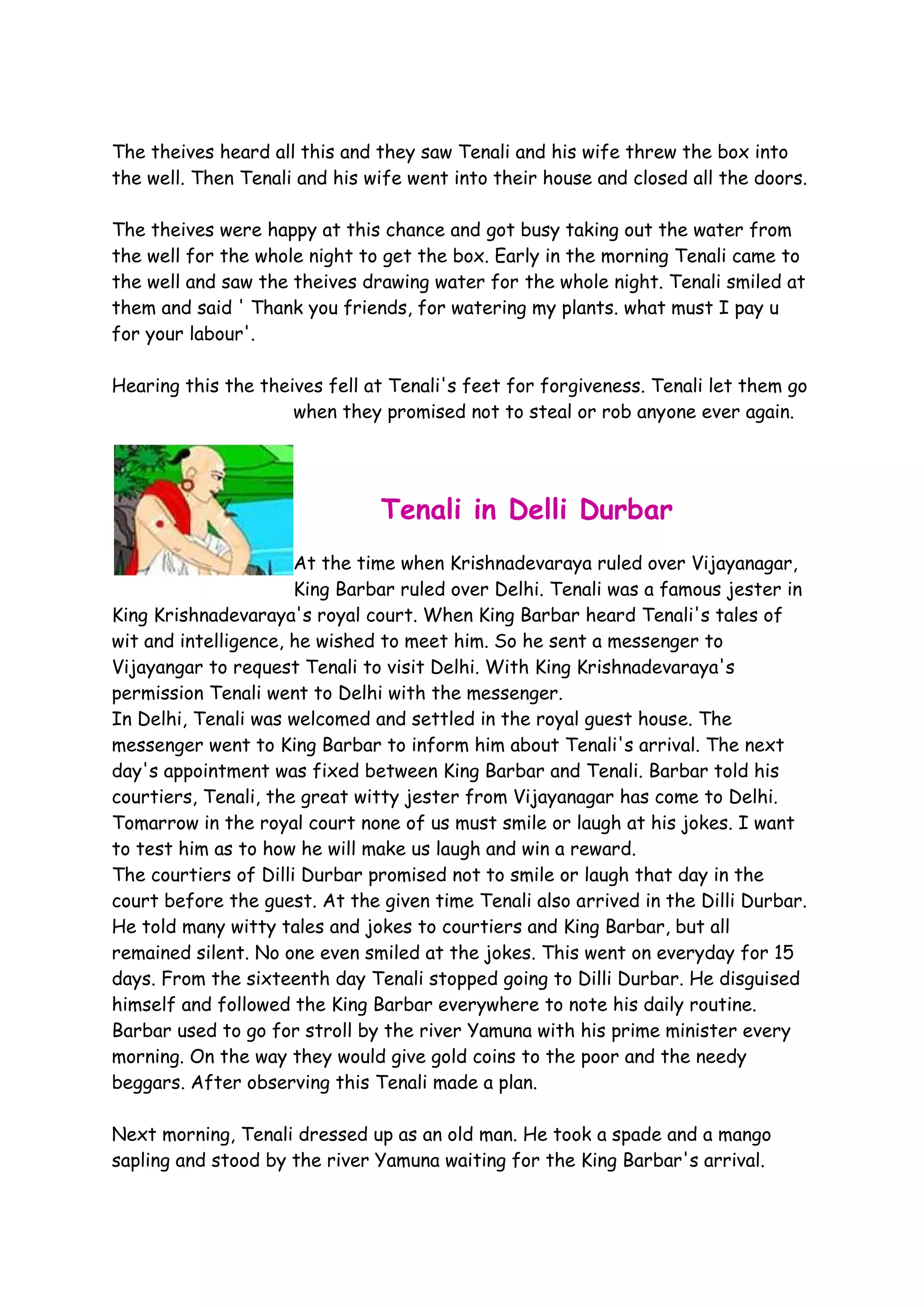 Tales Of Tenali Ramakrishna Pdf