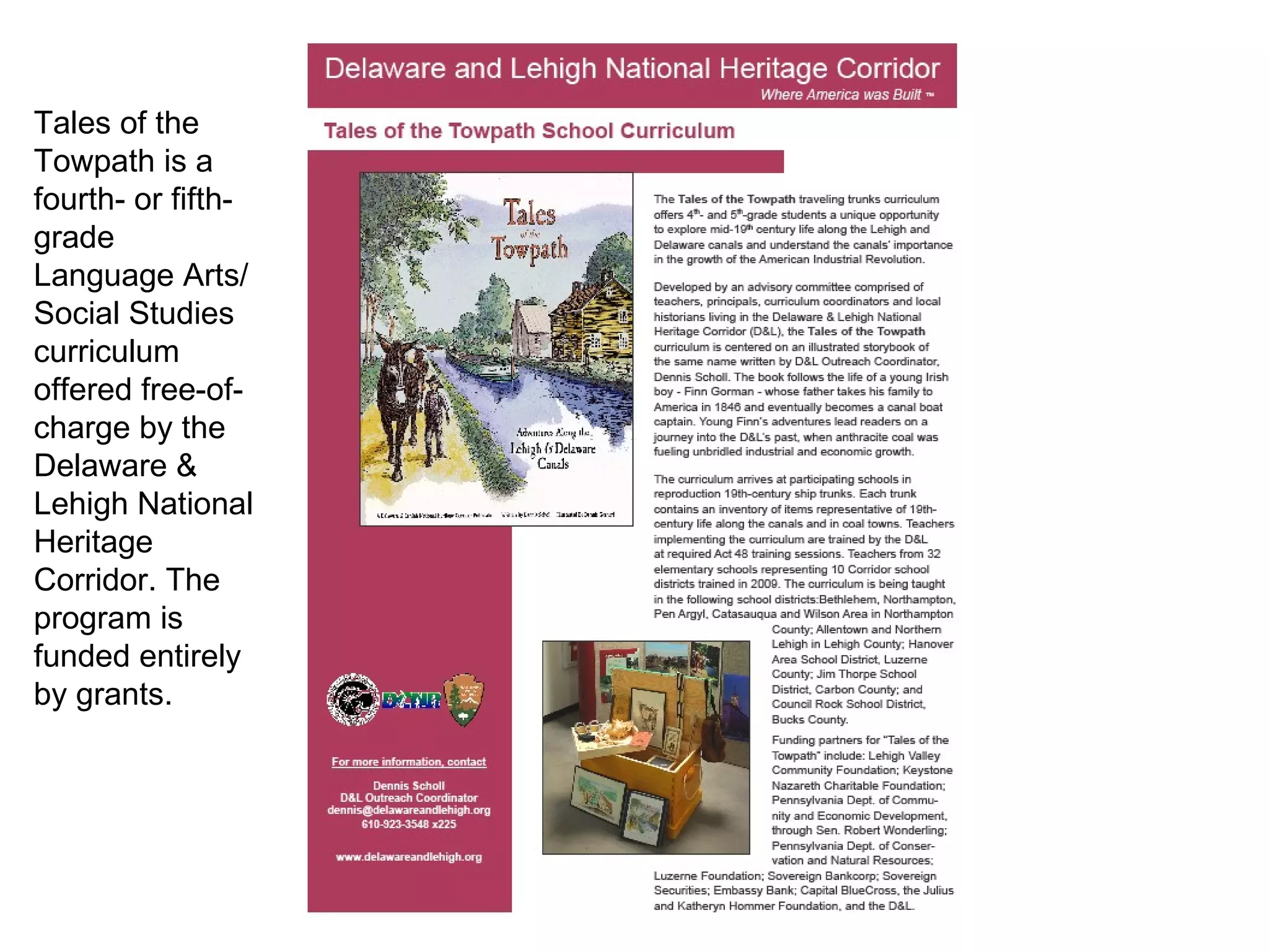 Tales of the Towpath Introduction | PPT