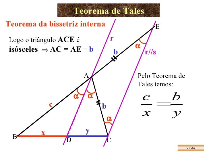 Tales Semelhanca