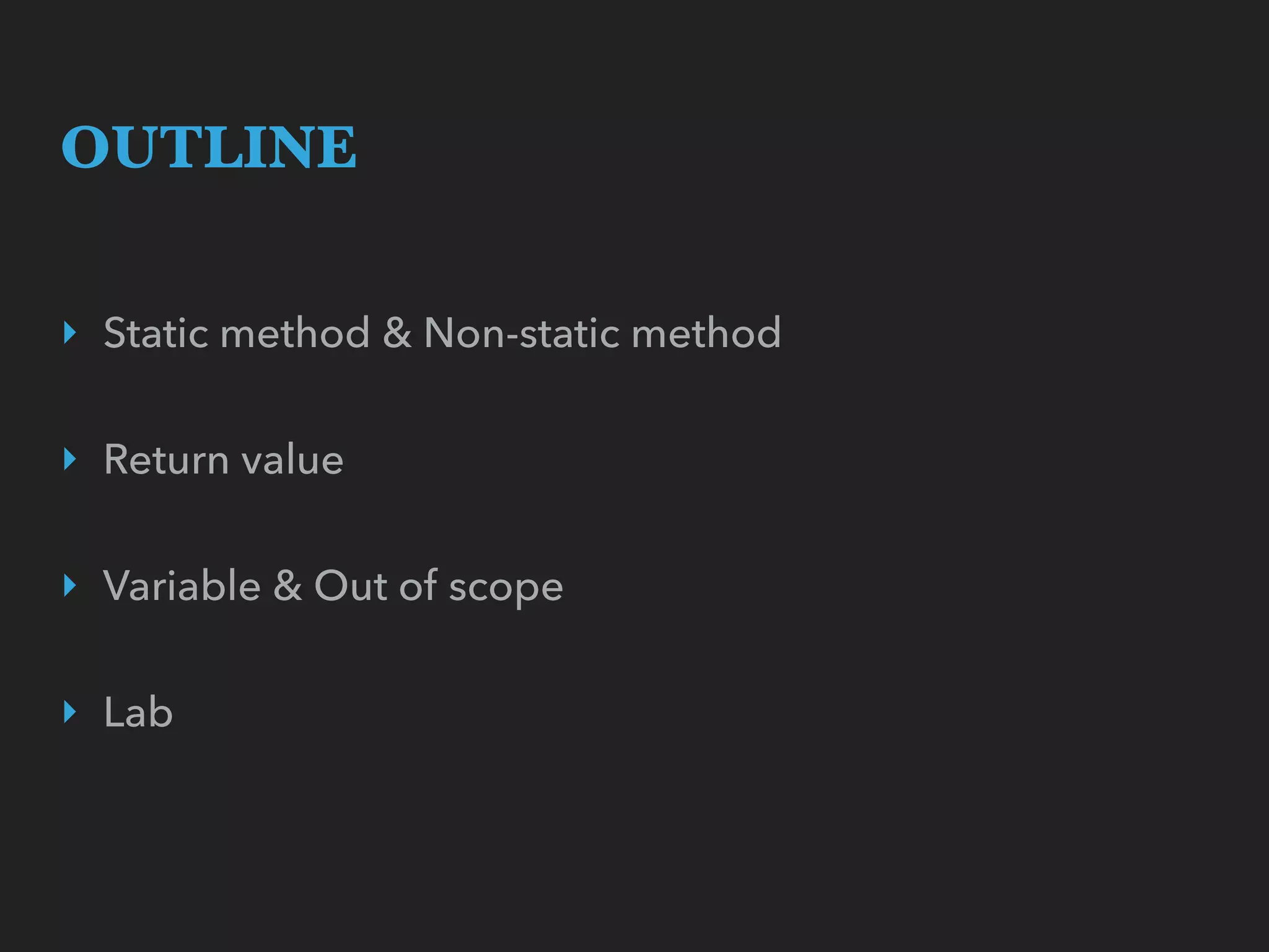 Ta lesson3 method ppt