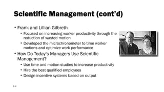Microchronometer Slide THE HISTORY OF MANAGEMENT AND ORGANIZATION | PPTX