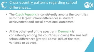 What can schools do to develop positive, high-achieving students? Insights from TALIS and PISA Slide 9