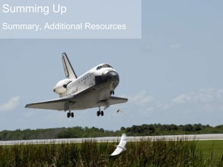 Summing Up Summary, Additional Resources 