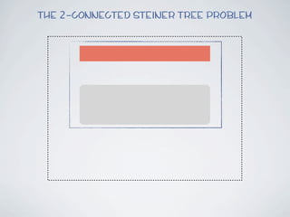 The 2-connected Steiner Tree Problem
 