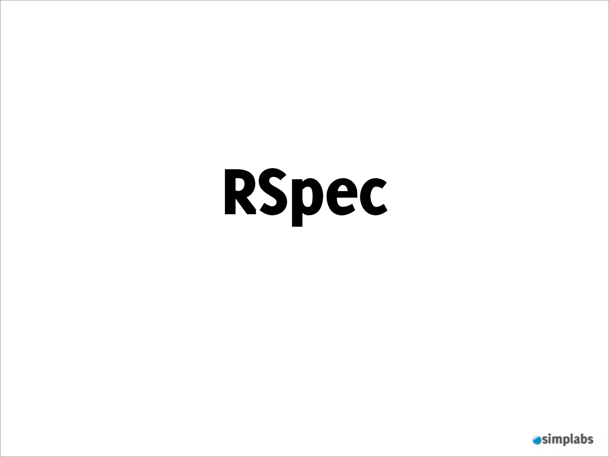 RSpec