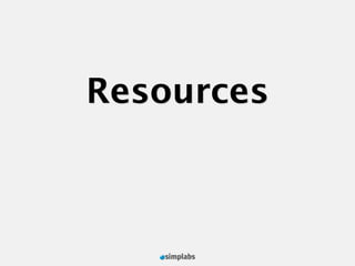 Resources
 