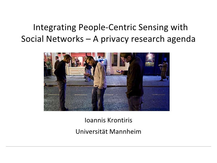 Participatory Sensing through Social Networks