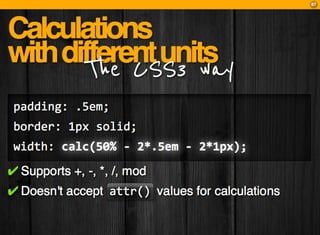 CSS3: A practical introduction (FT2010 talk)