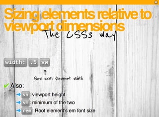 CSS3: A practical introduction (FT2010 talk)
