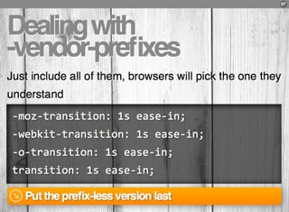 CSS3: A practical introduction (FT2010 talk)