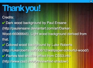 CSS3: A practical introduction (FT2010 talk)