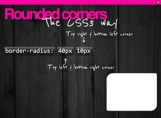 CSS3: A practical introduction (FT2010 talk)