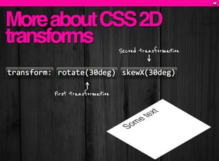 CSS3: A practical introduction (FT2010 talk)