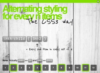 CSS3: A practical introduction (FT2010 talk)