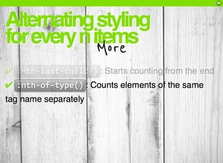 CSS3: A practical introduction (FT2010 talk)