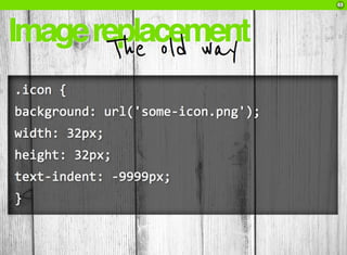 CSS3: A practical introduction (FT2010 talk)