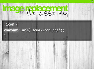 CSS3: A practical introduction (FT2010 talk)