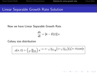 Dynamic Tumor Growth Modelling | PDF