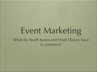 Event Marketing ,[object Object]