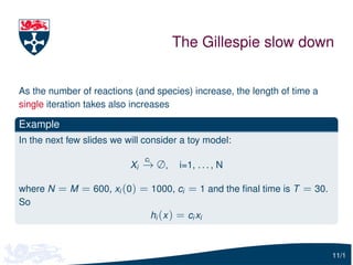 Speeding up the Gillespie algorithm | PDF