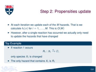 Speeding up the Gillespie algorithm | PDF