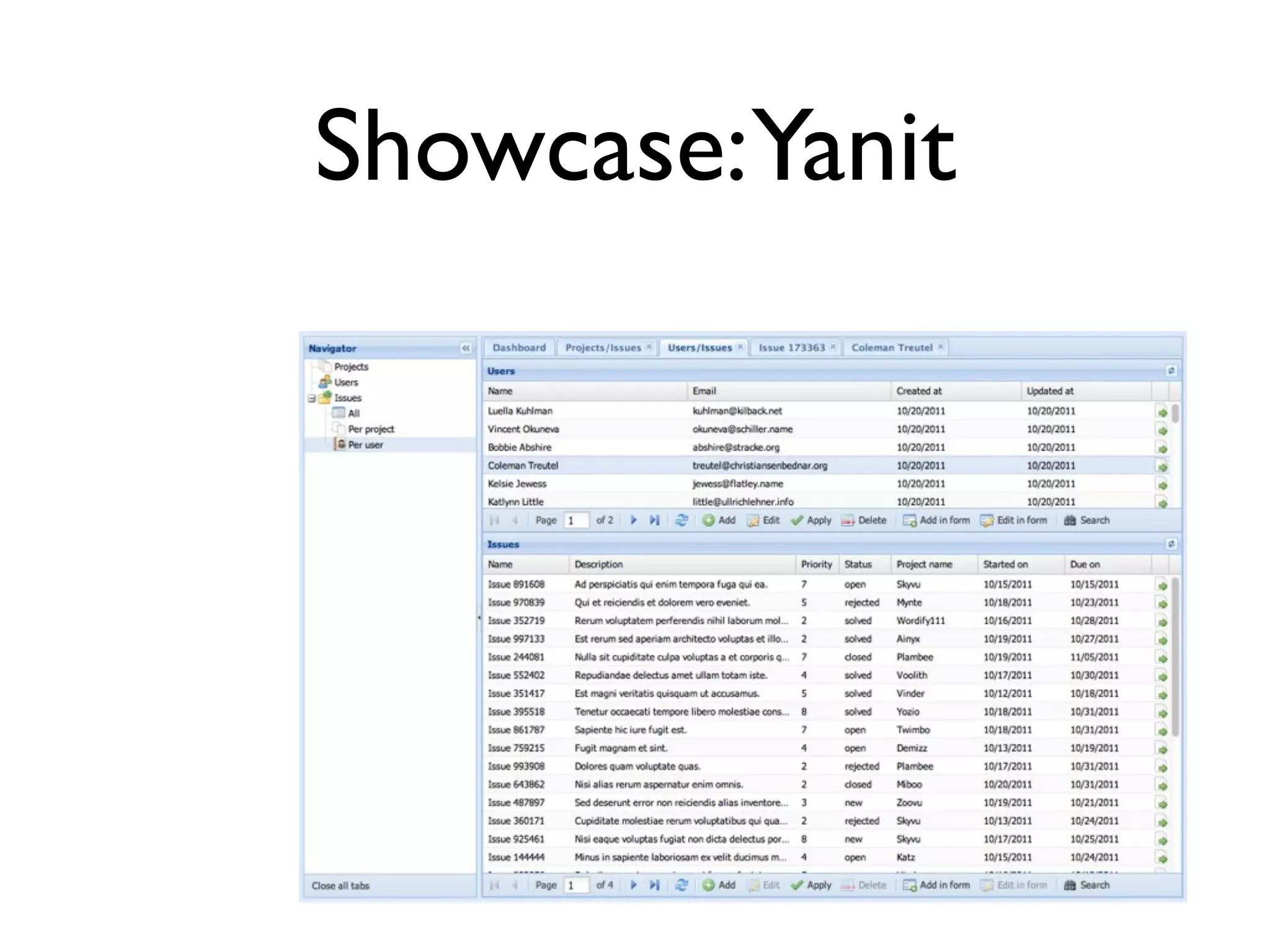 Showcase:Yanit
 