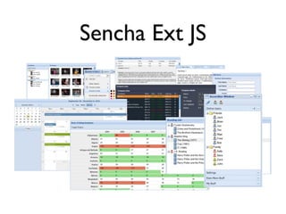 Sencha Ext JS
 