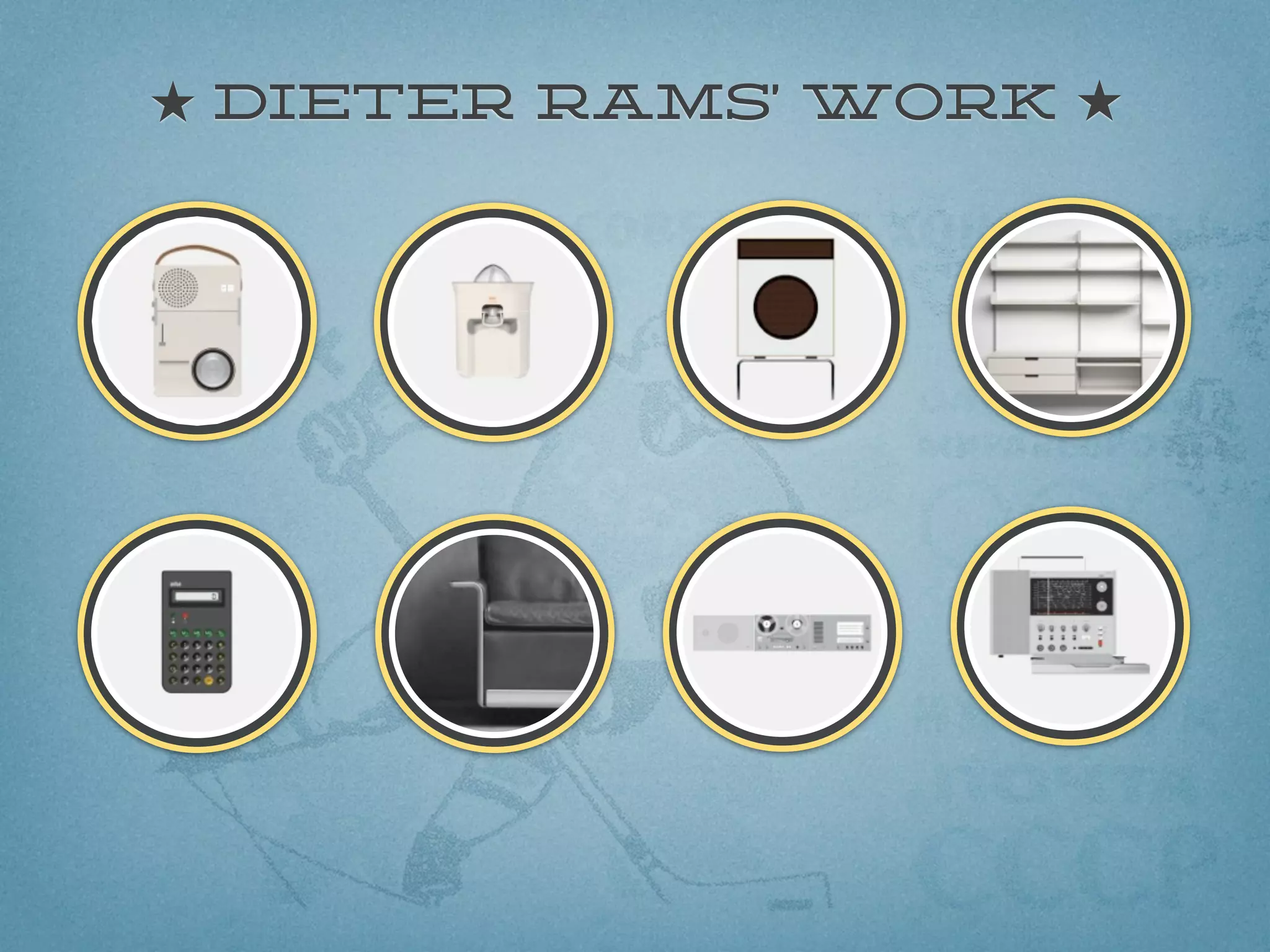 Dieter rams’ work
 