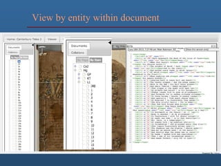 View by entity within document
 