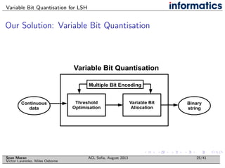 ACL Variable Bit Quantisation Talk