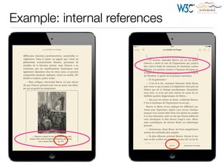 Example: internal references
 