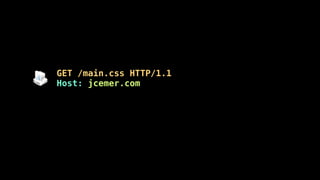 GET /main.css HTTP/1.1
Host: jcemer.com
HTTP/1.1 200
Date: Tue, 13 Sep 2016 13:32:50 GMT
Cache-Control: max-age=604800
<Re...