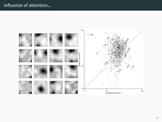 Inﬂuence of attention...
5 10 30
Excitatory area (mm2)
5
10
30
Inhibitoryarea(mm2
n = 1024
83
 