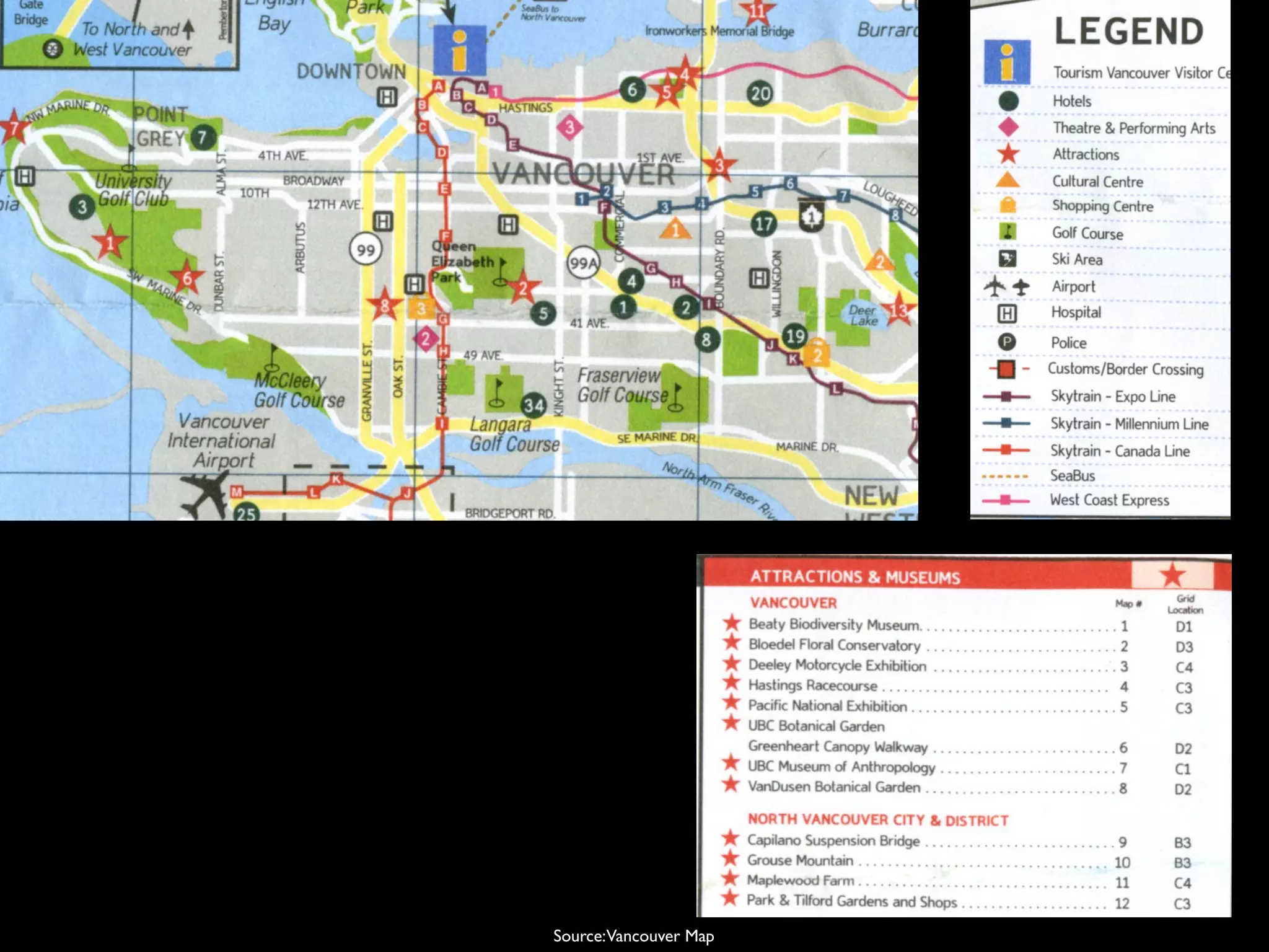 Source:Vancouver Map
 