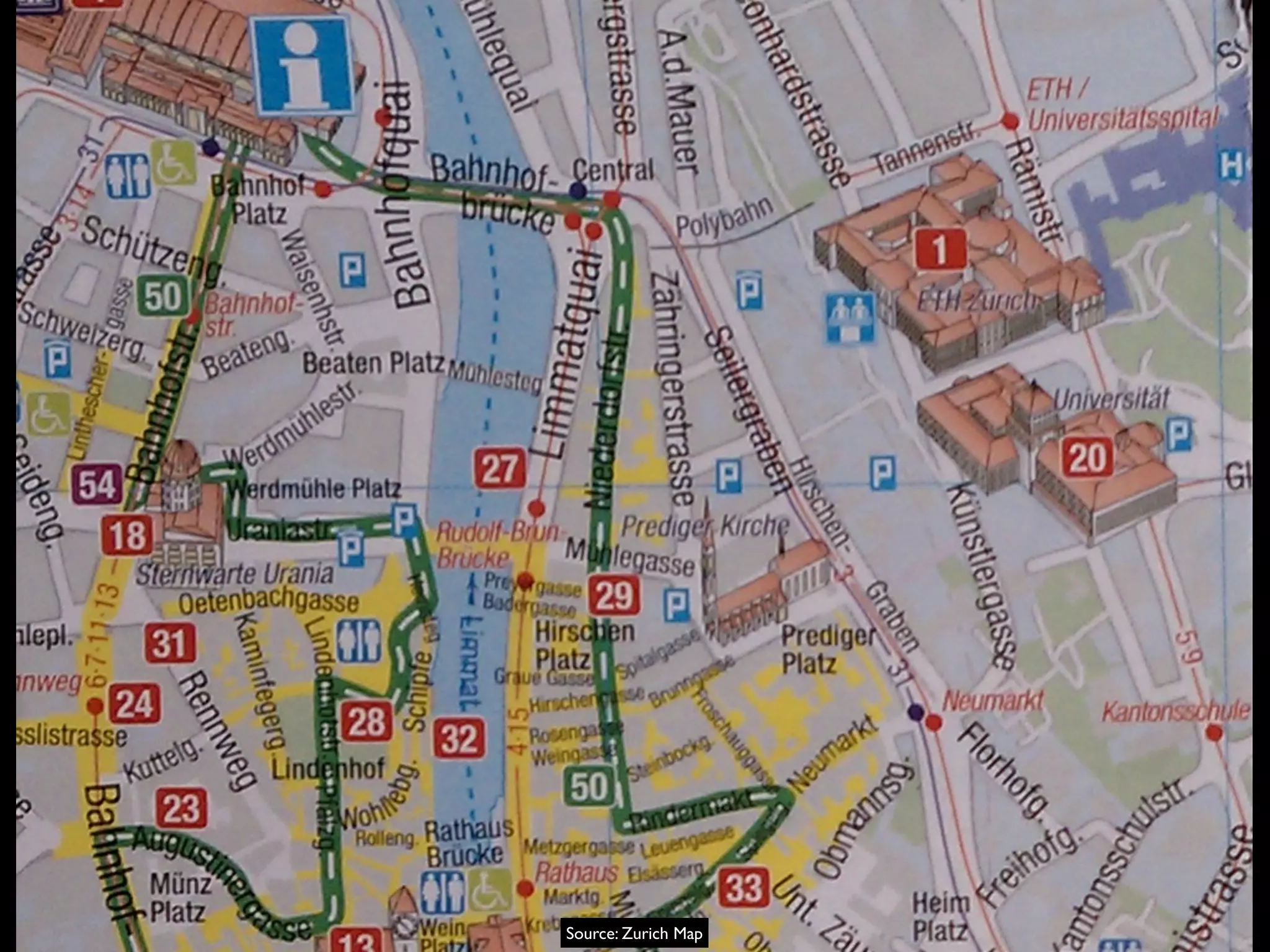 Source: Zurich Map
 