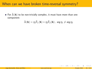 Broken Time-Reversal Symmetry and Topological Order in Triplet ...