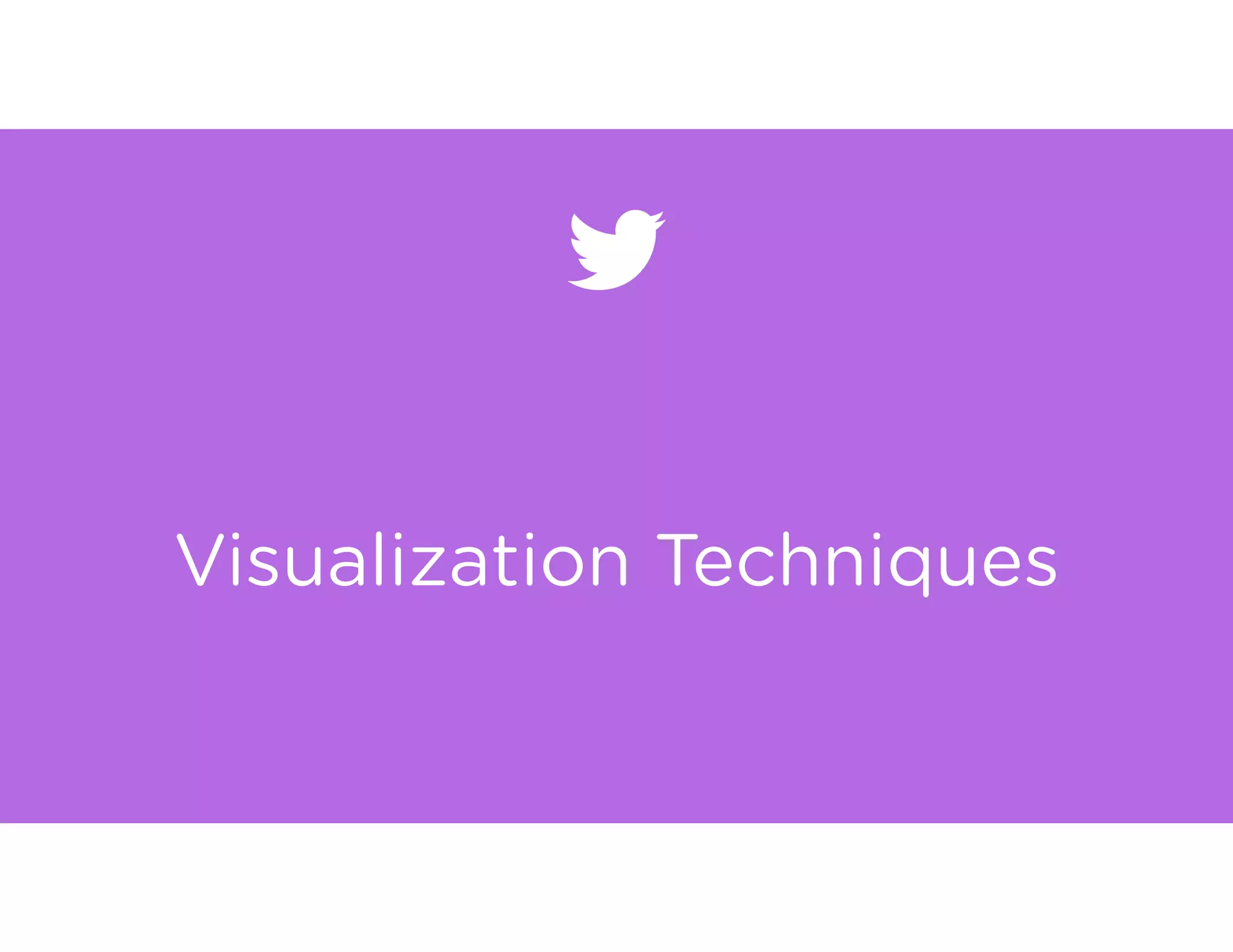 Visualization Techniques