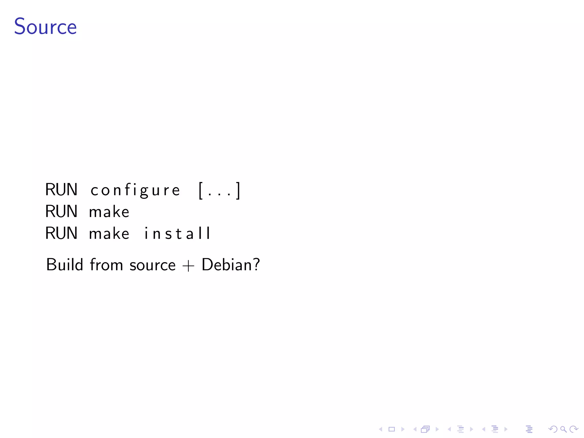 Building Good Containers for Python Applications | PPT