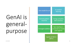 Generative AI: Shifting the AI Landscape | PDF