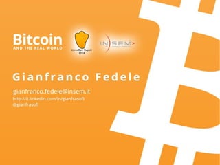 Bitcoin and the Real World