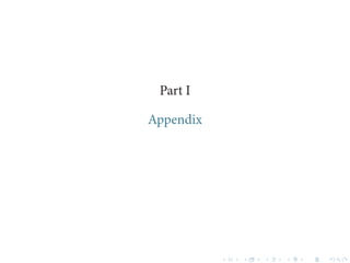 Part I
Appendix
 