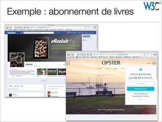 Exemple : abonnement de livres
 