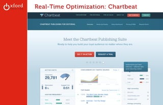 Real-Time Optimization: Chartbeat 
GA: Content Sites l August 2014 
 