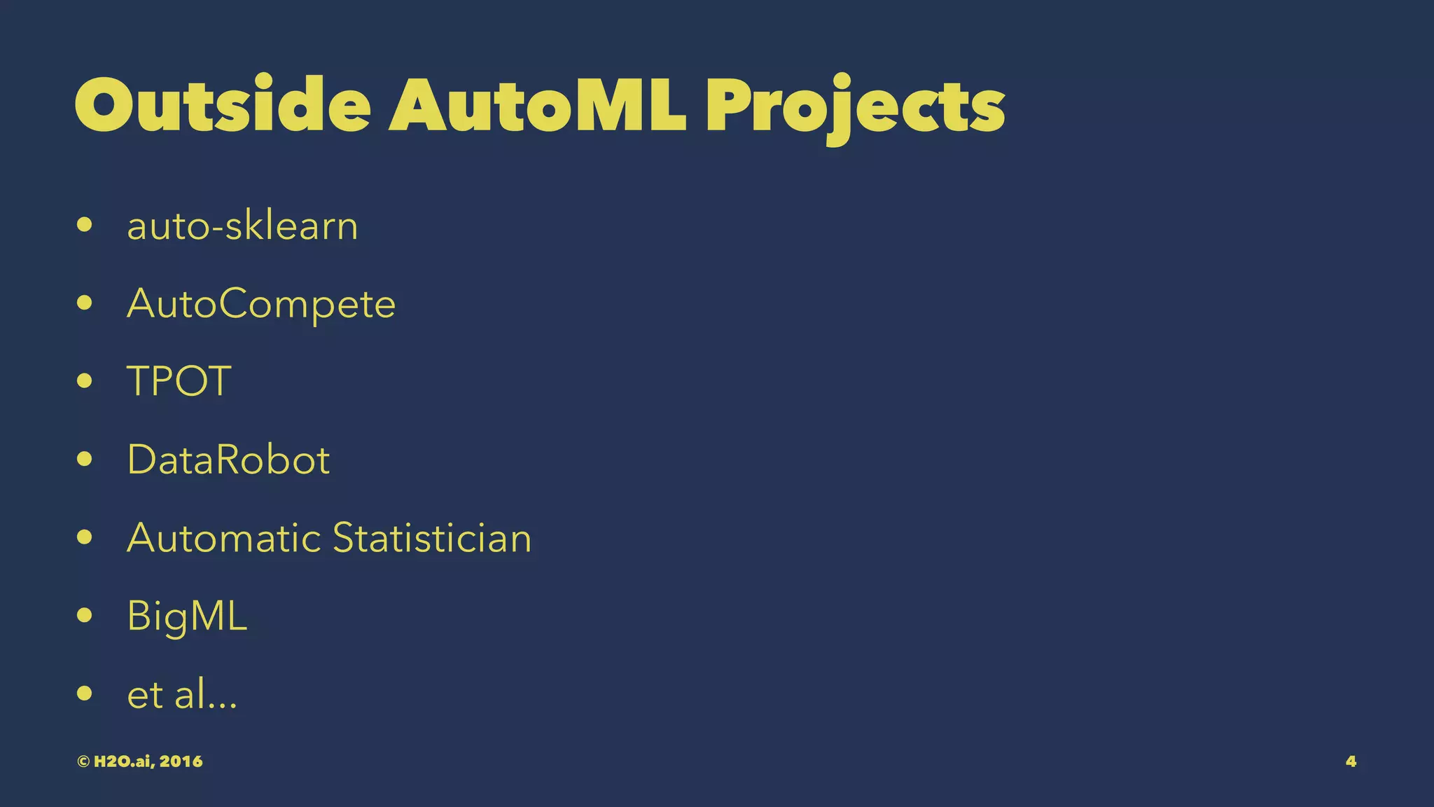 H2o Machine Learning Automl Roadmap 2016 10 H2o Machine Learning Automl Roadmap 2016 10