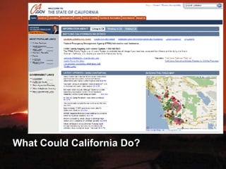 What Could California Do? 