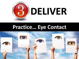 Practice… Eye Contact
 