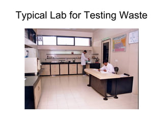 Typical Lab for Testing Waste 