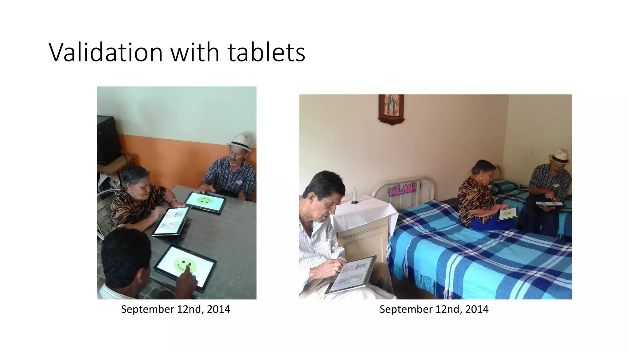 Validationwithtablets 
September12nd, 2014 
September12nd, 2014  